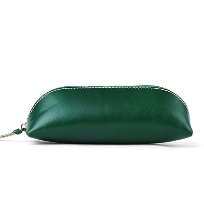 Premium Leather Eyewear Case Pencil Sleeve woyaza