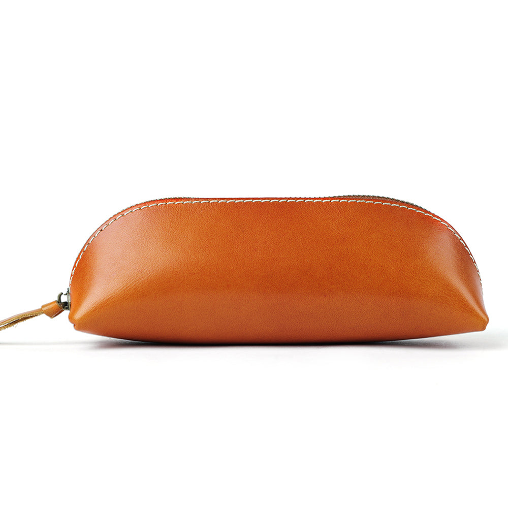 Elegant Leather Eyewear Protector Pen Case woyaza