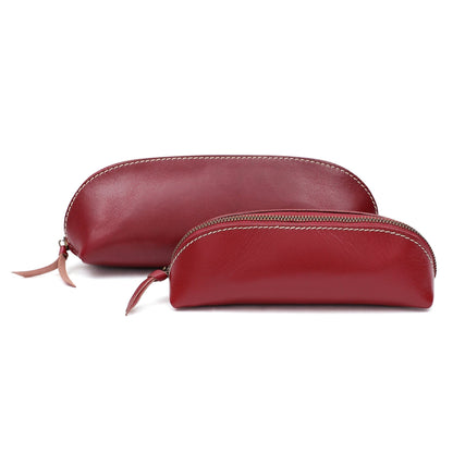 Premium Leather Glasses Protector Pen Pouch woyaza