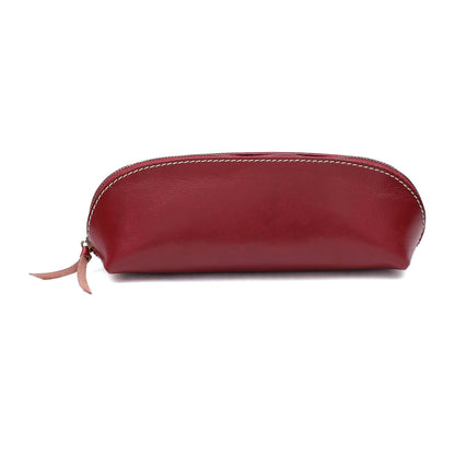 Distinctive Leather Eyewear Pouch Pencil Holder woyaza