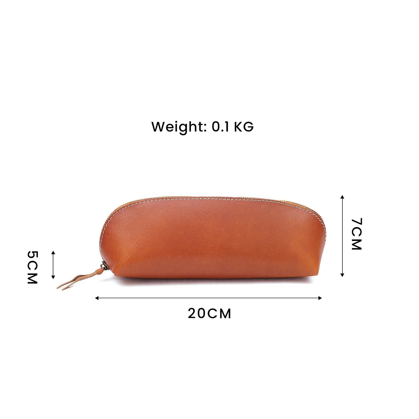 High-Quality Leather Eyeglass Protector Pen Sleeve woyaza