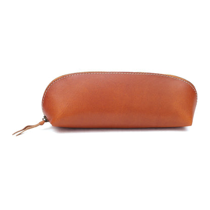 Luxury Leather Eyeglass Holder Pen Sleeve woyaza