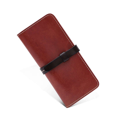 Handcrafted Ladies' Vintage Leather Wallet Woyaza