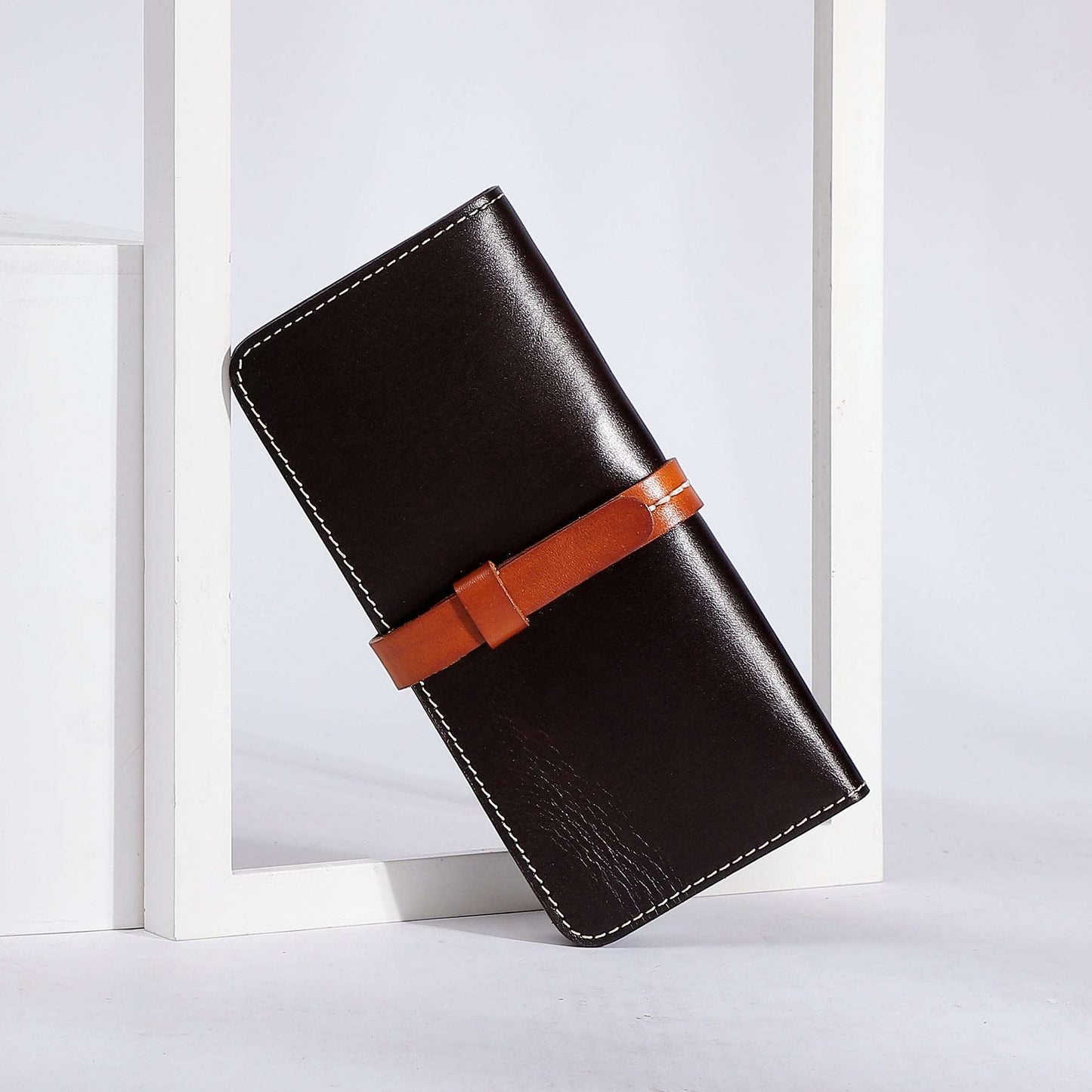 Handmade Ladies' Long Bifold Wallet Woyaza