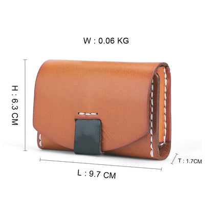 Genuine Leather Retro Style Women's Wallet woyaza