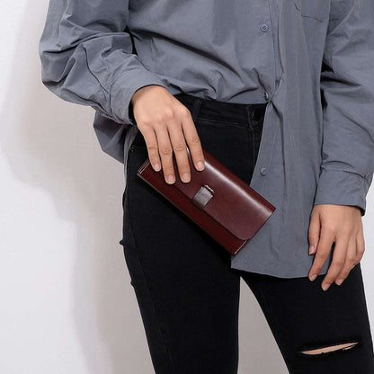 High-Quality Genuine Leather Wallet for Women woyaza