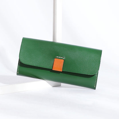 Long Style Leather Wallet for Ladies woyaza