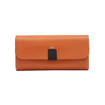 Stylish Vintage Leather Clutch Wallet for Women woyaza