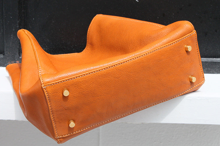 Trendy Genuine Leather Shoulder Bag Woyaza
