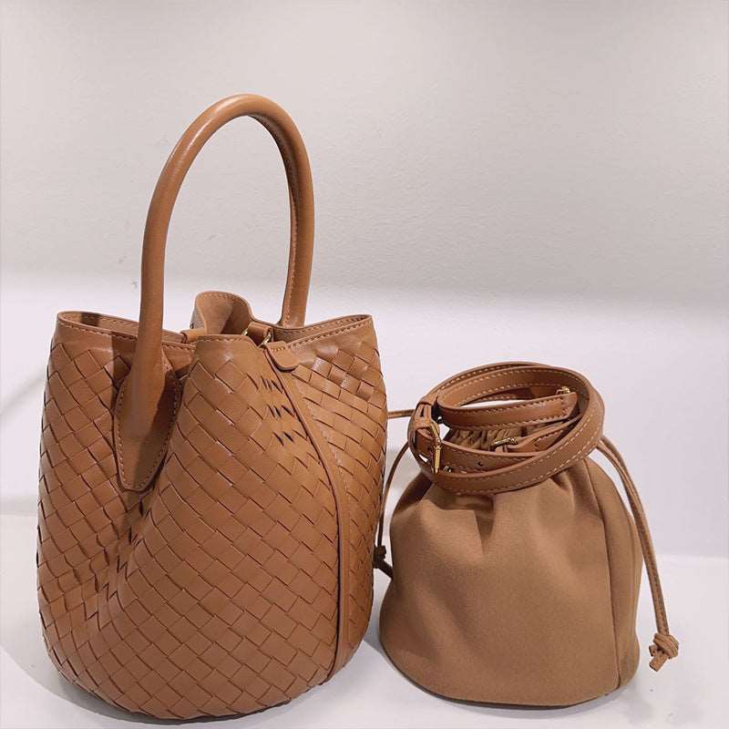 Fashion-forward Woven Crossbody Style