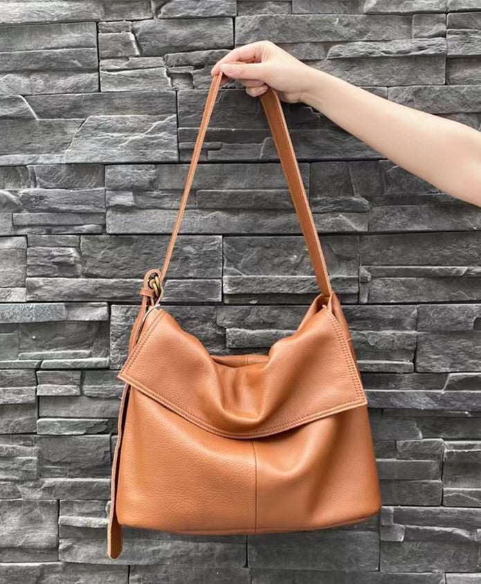 Trendy Vintage Leather Single Shoulder Bag Woyaza