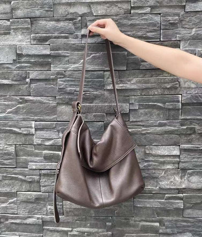 Stylish Vintage Leather Crossbody Bag Woyaza