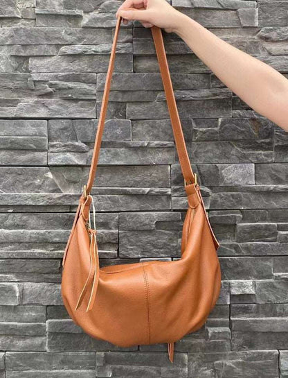 Elegant Leather Crossbody Bag Women woyaza