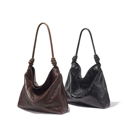 Fashionable Women's Soft Leather Tote Purse