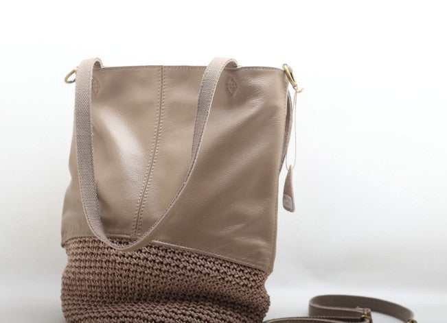 Elegant Retro Leather Handbag Women Woyaza