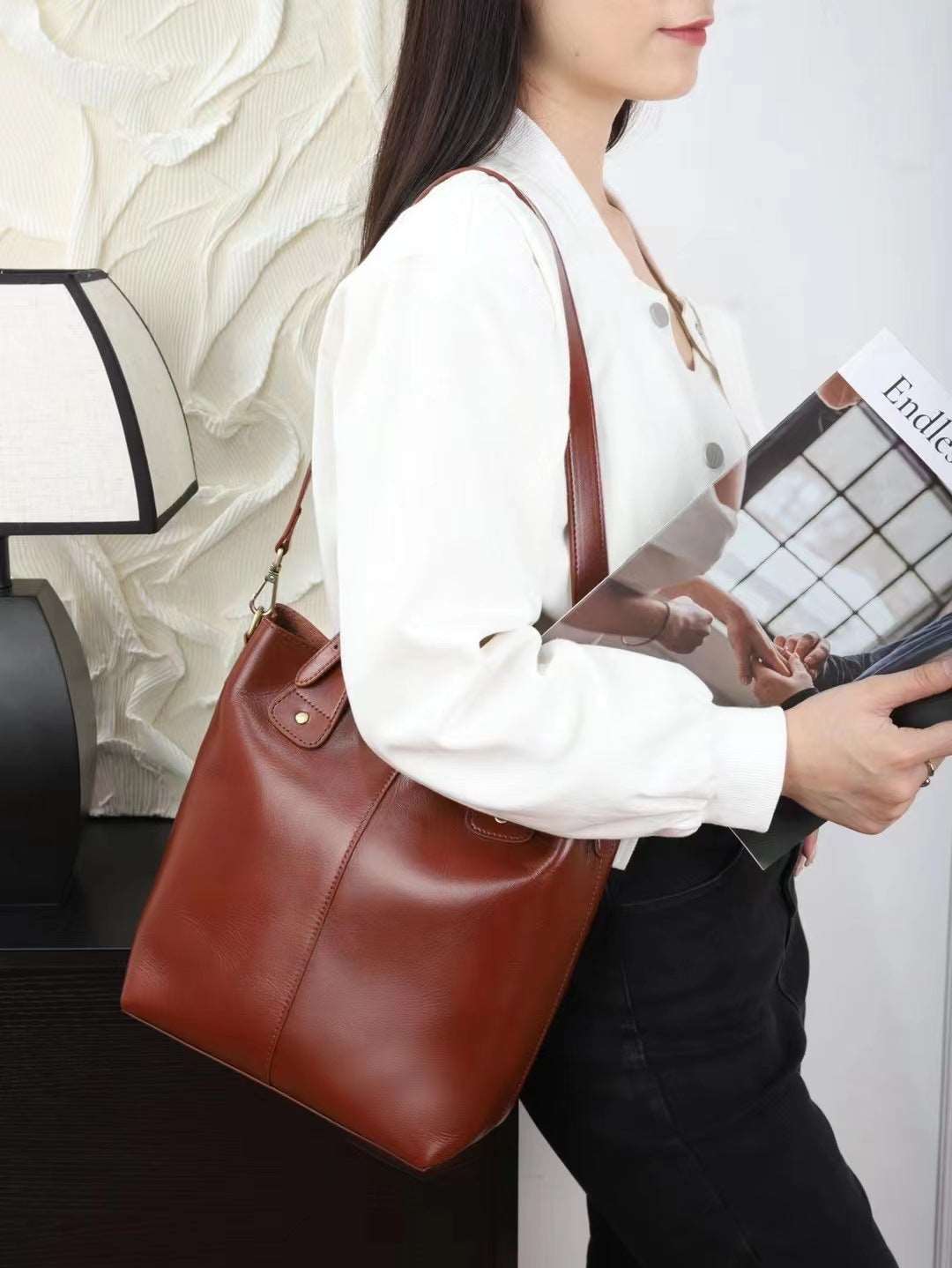 Sophisticated Ladies' Shoulder Bag woyaza