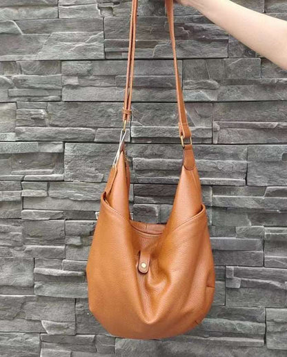 Stylish Vintage Genuine Leather Shoulder Bag Women
