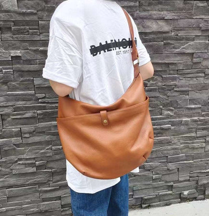 Classic Design Soft Leather Shoulder Bag for Ladies