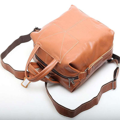 Premium Leather Computer Backpacks for Business and Leisure Woyaza