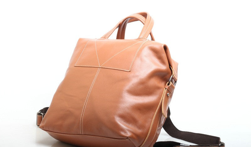 Stylish Leather Business Backpacks for Travel and Work Woyaza