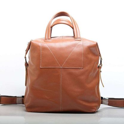 Practical Leather Laptop Backpacks for Travel and Office Woyaza