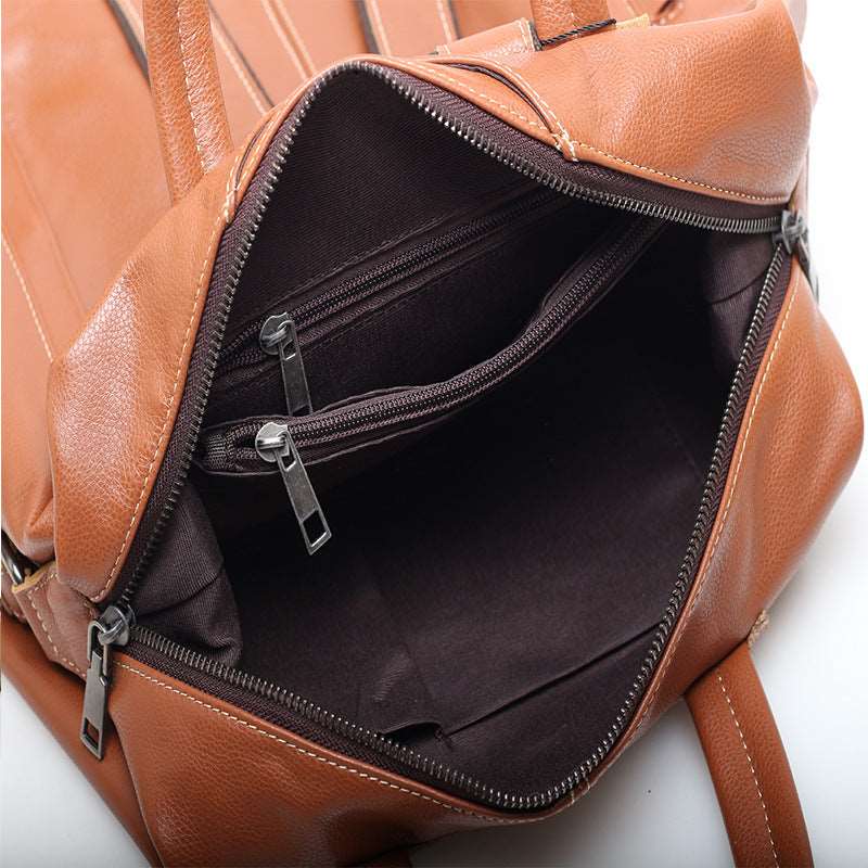 Classic Leather Laptop Backpacks for Everyday Use Woyaza