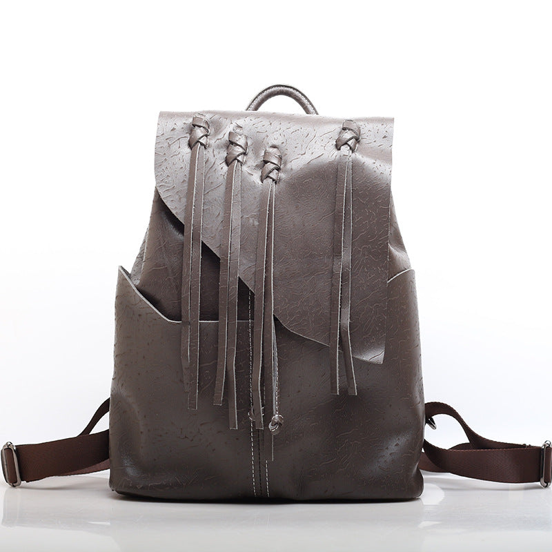 Luxury Leather Laptop Backpack for Style and Functionality woyaza