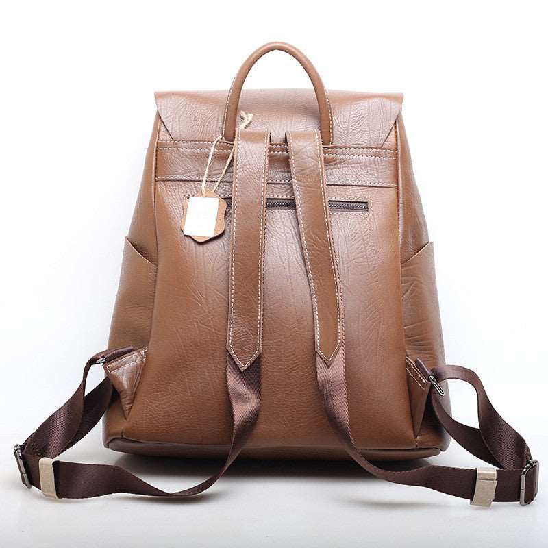 Premium Leather Backpack for Everyday Usage woyaza