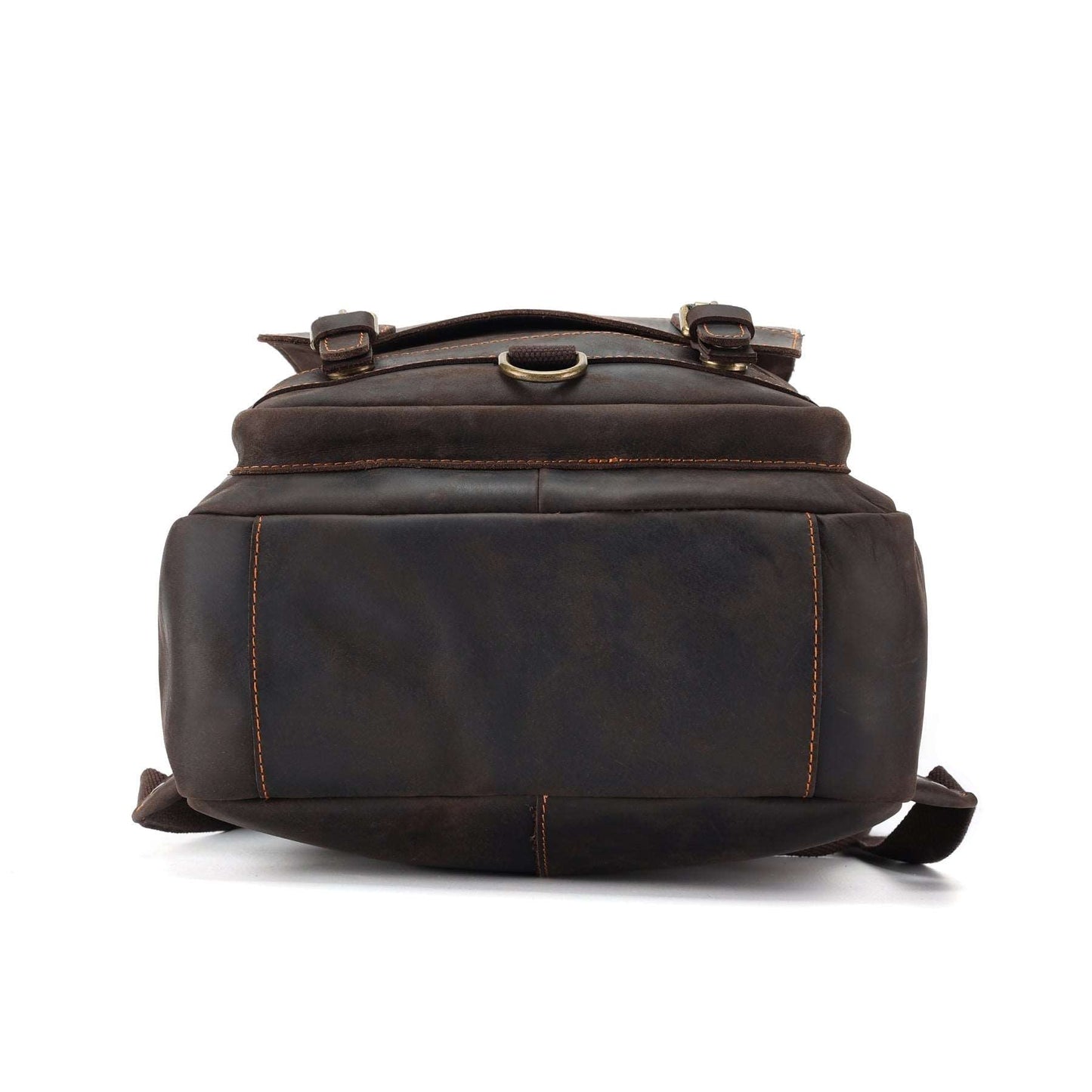 Classic Leather Knapsack for Men Woyaza