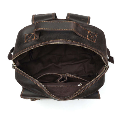 Genuine Leather Work Backpack Woyaza