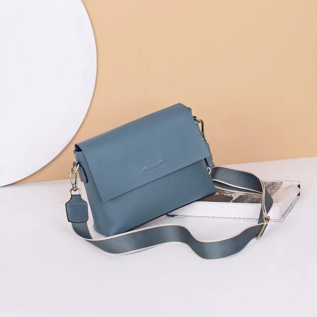 Statement Soft Leather Ladies Crossbody Handbag woyaza