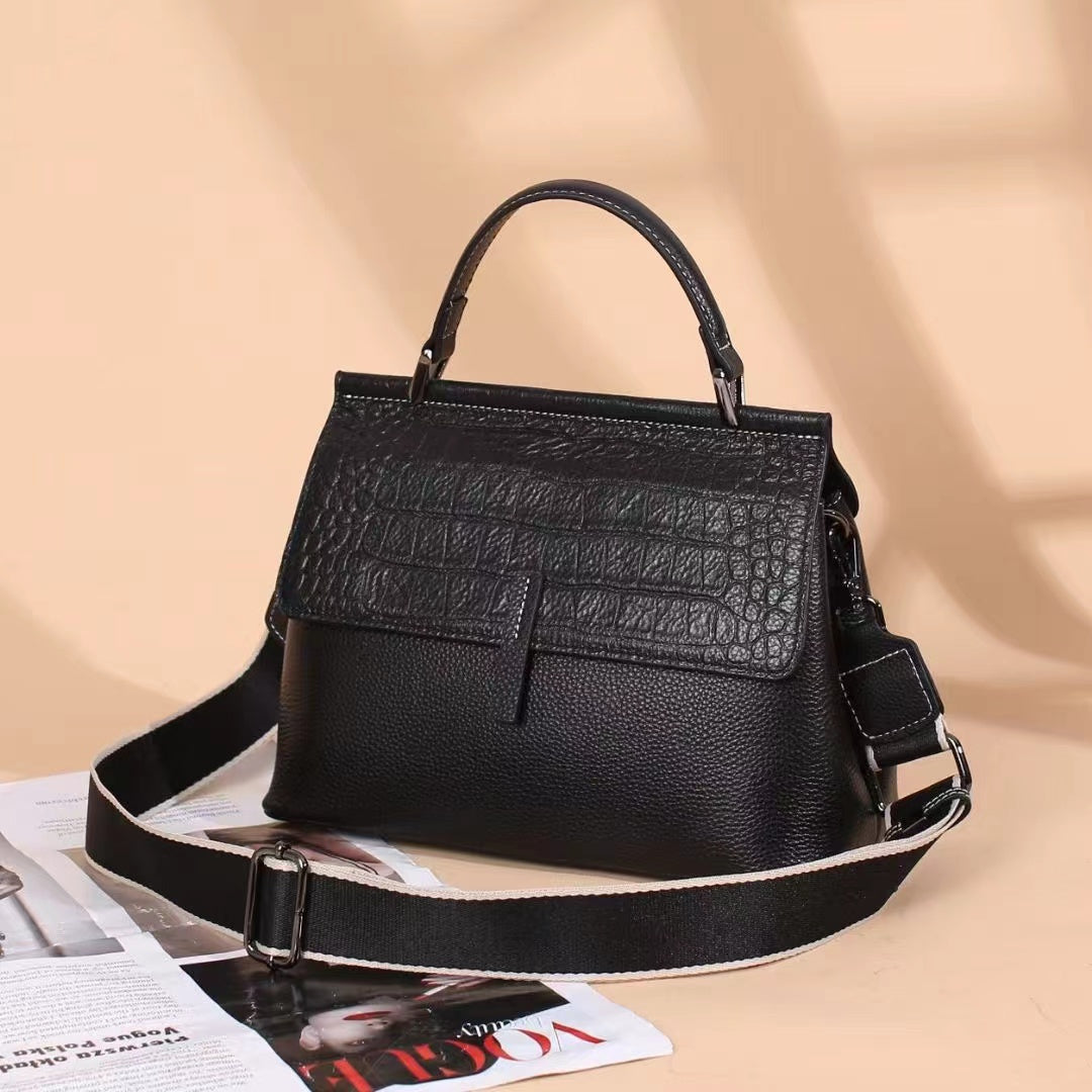 Fashionista Leather Laptop Work Tote Handbag for Women Crossbody Style woyaza