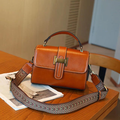 Elegant Leather Women's Crossbody Shoulder Bag Handbag Purse woyaza