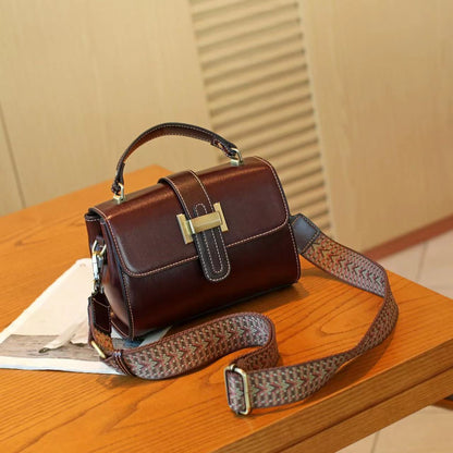 Luxurious Women's Leather Tote Bag Handbag Crossbody Purse woyaza