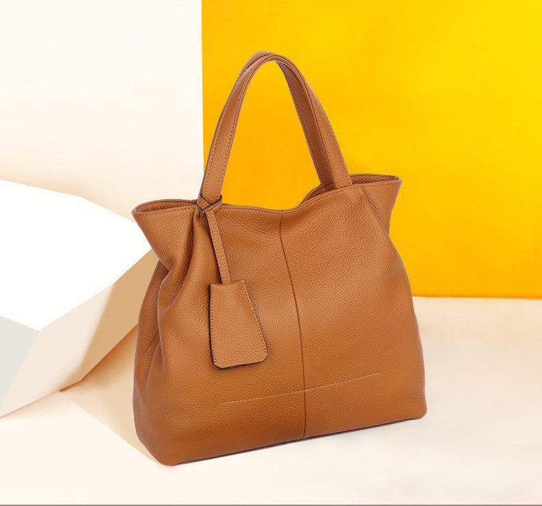 Trendy Women's Soft Leather Fashion Tote Bag Handbag Shoulder Bag Crossbody Slouch woyaza