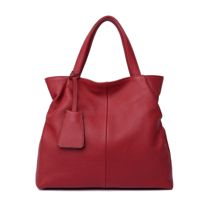 Stylish Ladies' Soft Leather Fashionable Tote Bag Handbag Shoulder Bag Crossbody Carry woyaza