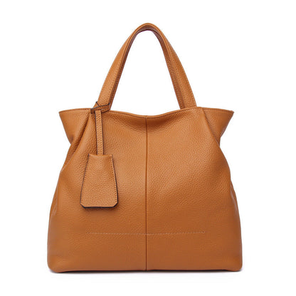 Premium Genuine Leather Women's Stylish Oversized Tote Bag Handbag Shoulder Bag Crossbody Shopper woyaza