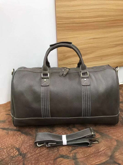 Stylish Oversized Leather Men's Travel Bag Woyaza