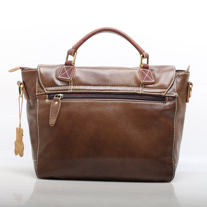 Authentic Leather Messenger Bag for All Woyaza