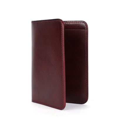 Handcrafted Leather Passport Wallet Woyaza