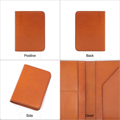 Slim Leather Passport Cover Woyaza