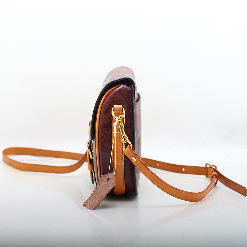 Sophisticated Genuine Leather Shoulder Purse woyaza