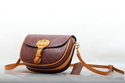 Classic Equestrian Style Crossbody Bag woyaza