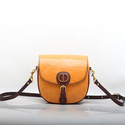 Classic Vintage Leather Shoulder Crossbody woyaza