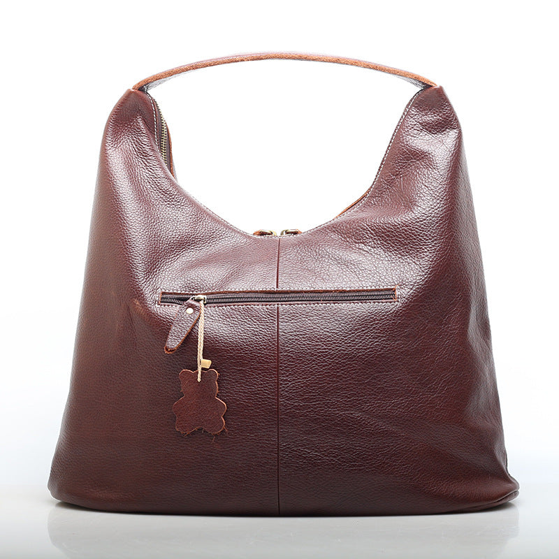 Stylish Leather Carryall for Women Woyaza