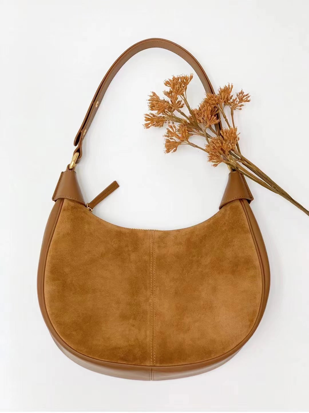 Designer Inspired Genuine Leather Shoulder Handbag woyaza