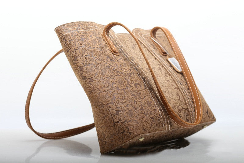 Stylish Leather Shoulder Tote Bag for Professional Women woyaza