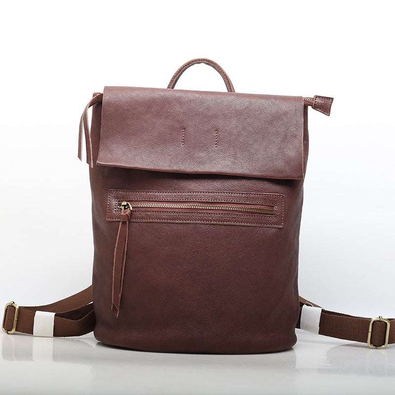 Stylish Leather Work Backpacks for Ladies woyaza