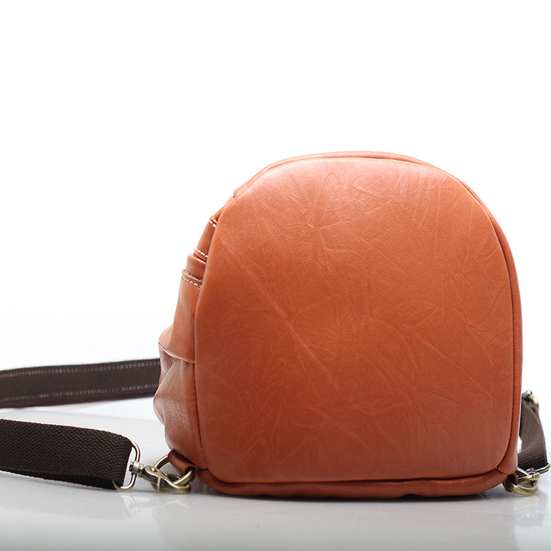 Elegant Leather Knapsacks for Women woyaza