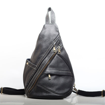 Classic Leather School Backpacks for Women woyaza